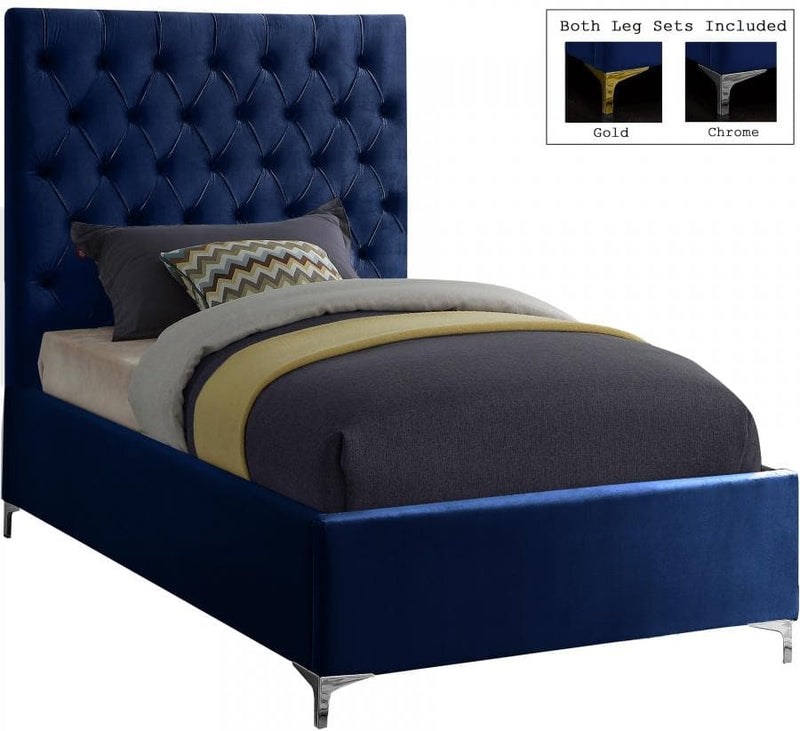 Cruz Velvet Bed