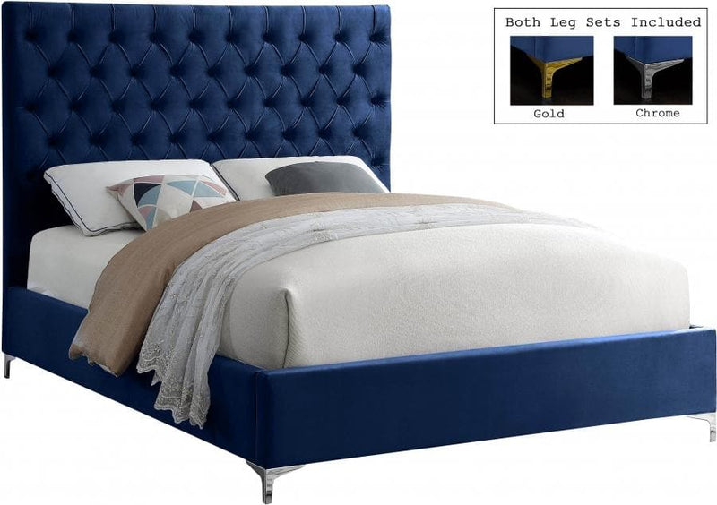 Cruz Velvet Bed