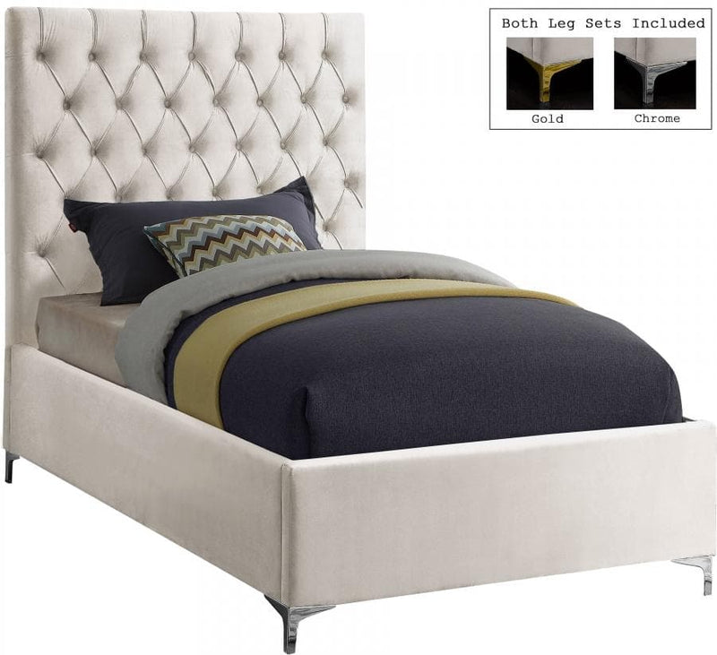 Cruz Velvet Bed