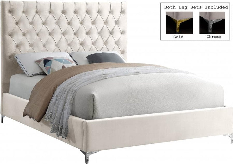 Cruz Velvet Bed