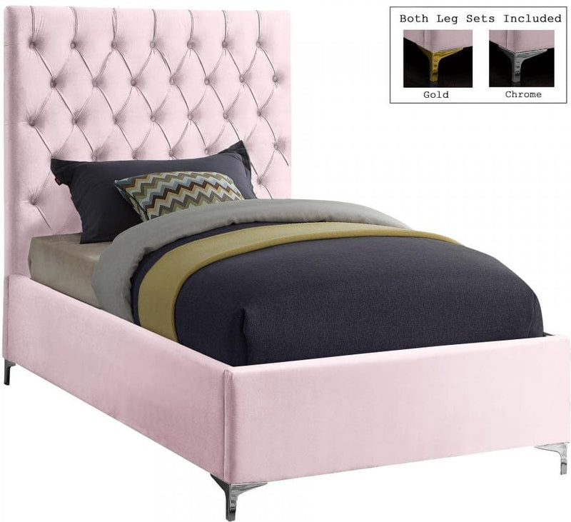 Cruz Velvet Bed