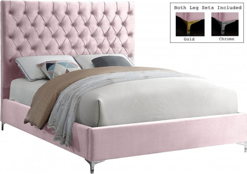 Cruz Velvet Bed