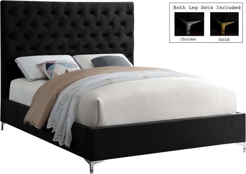 Cruz Velvet Bed