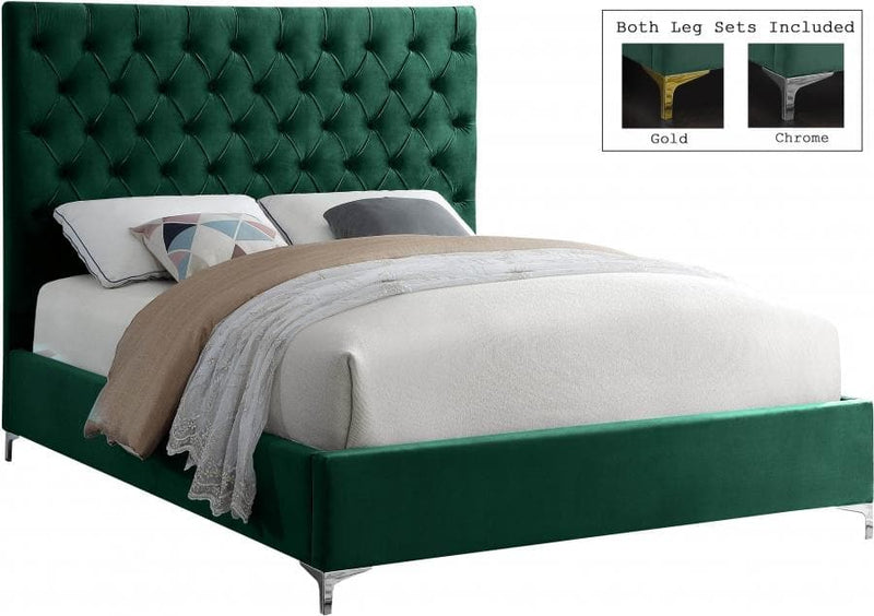 Cruz Velvet Bed