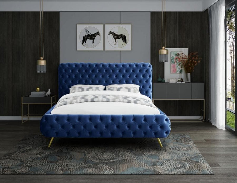 Delano Velvet Bed