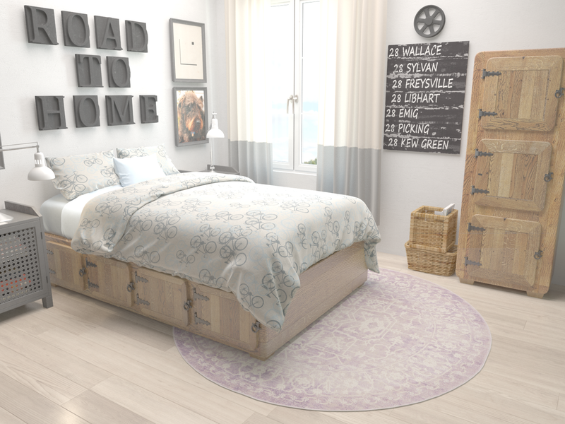 Leila Classical Round Rug
