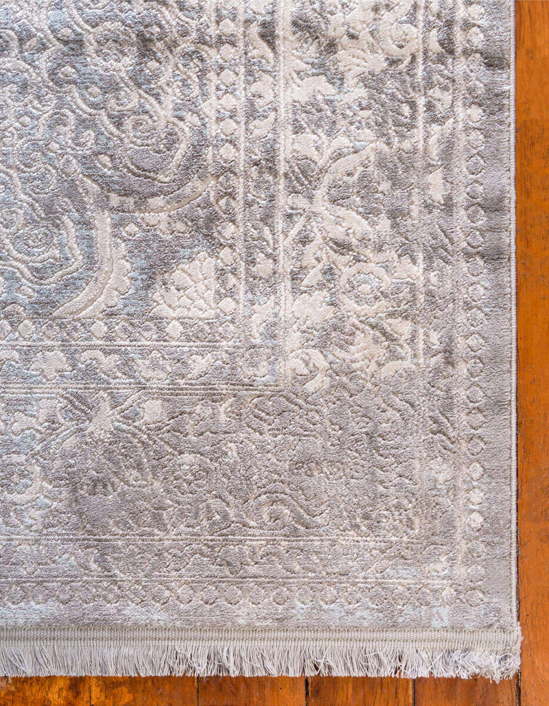 Light Blue 2' 7 x 10' New Classical Runner Rug