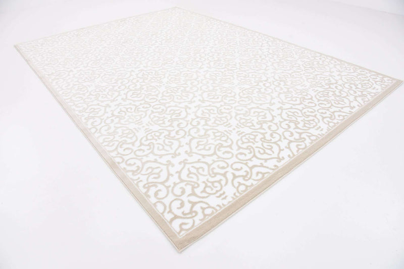 Rushmore Rectangle Snow White Rug