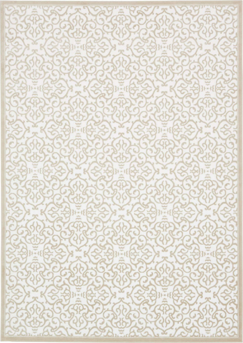 Rushmore Rectangle Snow White Rug