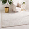 Rushmore Rectangle Snow White Rug
