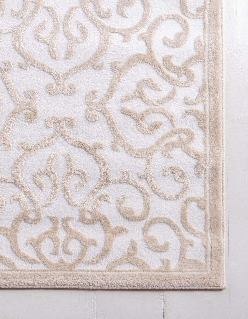 Rushmore Rectangle Snow White Rug