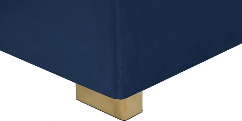 Presley 3 Piece Velvet Sectional