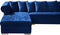 Presley 3 Piece Velvet Sectional