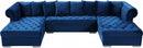 Presley 3 Piece Velvet Sectional