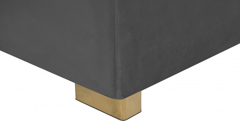 Presley 3 Piece Velvet Sectional