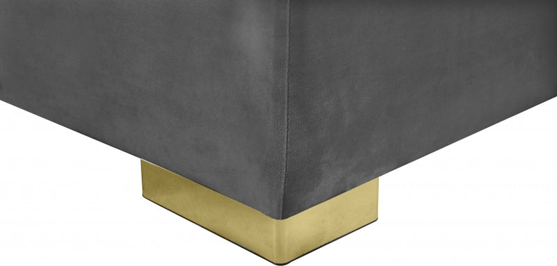 Presley 3 Piece Velvet Sectional