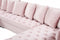 Presley 3 Piece Velvet Sectional