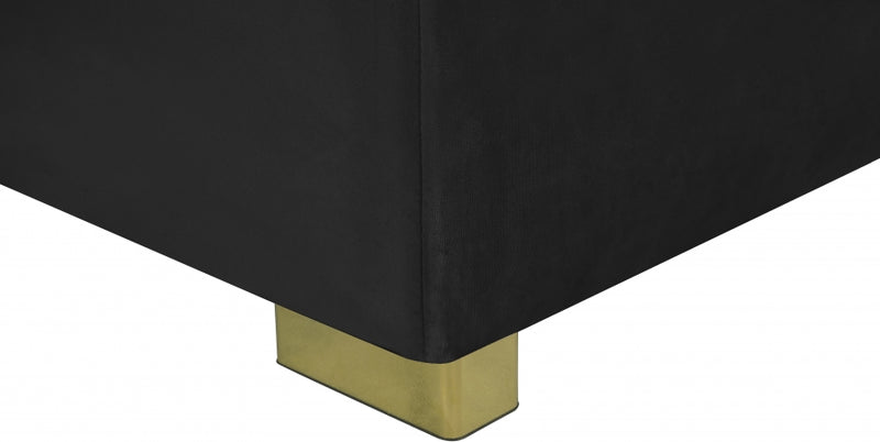 Presley 3 Piece Velvet Sectional