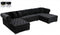 Presley 3 Piece Velvet Sectional