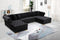 Presley 3 Piece Velvet Sectional