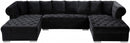 Presley 3 Piece Velvet Sectional
