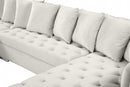 Presley 3 Piece Velvet Sectional
