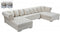 Presley 3 Piece Velvet Sectional