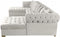 Presley 3 Piece Velvet Sectional