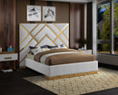 Vector Faux Leather Bed