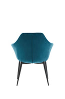 Modrest Wilson Modern Velvet & Black Dining Chair