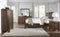 Meadow Solid Wood Mirror in Brick Brown