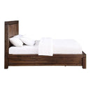 Meadow Solid Wood Footboard Storage Bed in Graphite