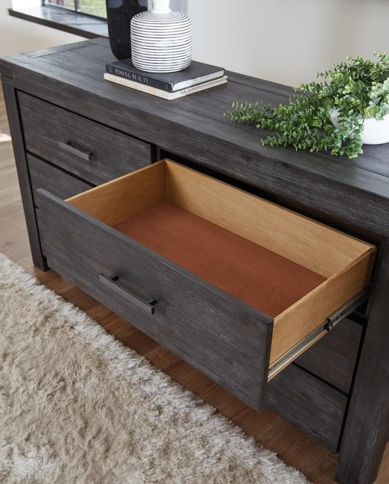 Meadow Six Drawer Solid Wood Dresser in Graphite (2024) Meadow Six Drawer Solid Wood Dresser in Graphite (2024)