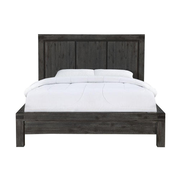 Meadow Solid Wood Platform Bed in Graphite