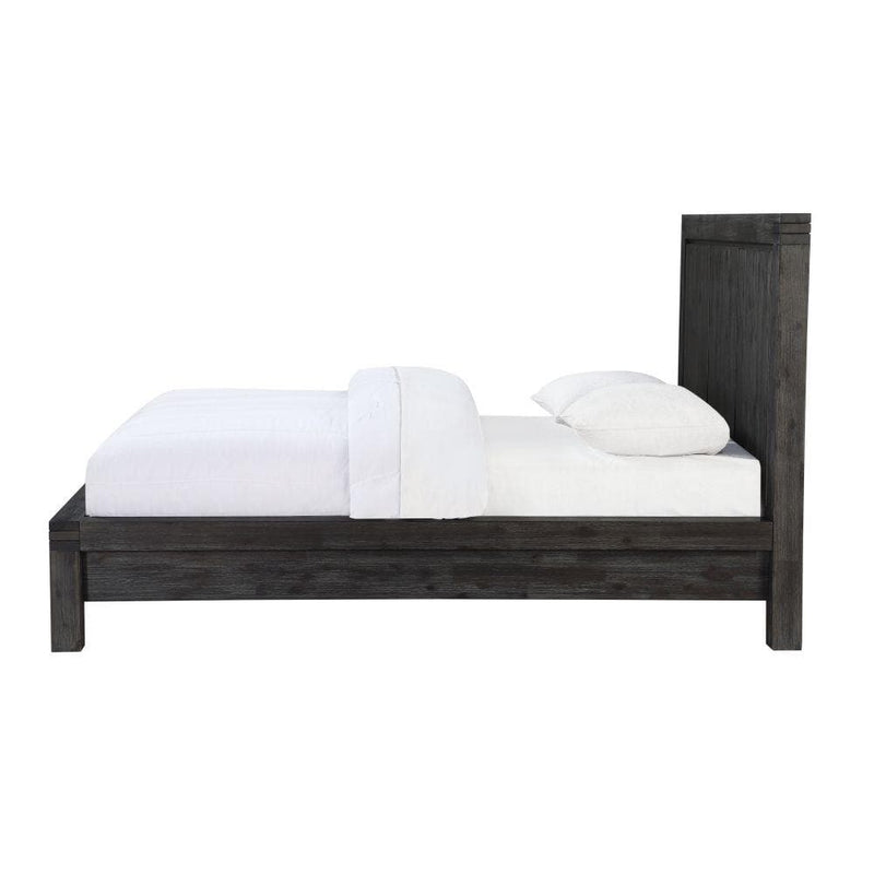 Meadow Solid Wood Platform Bed in Graphite