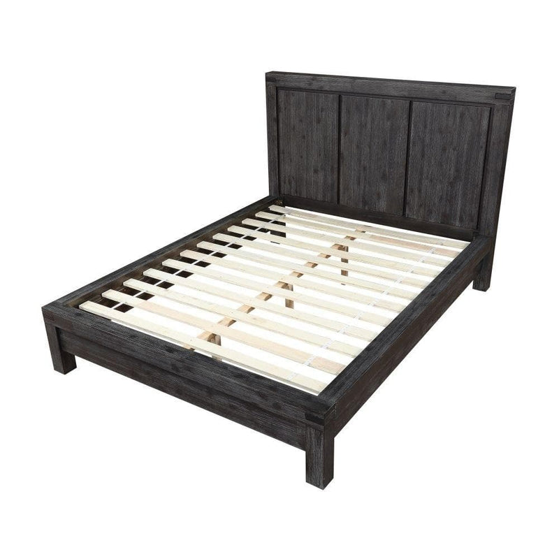 Meadow Solid Wood Platform Bed in Graphite