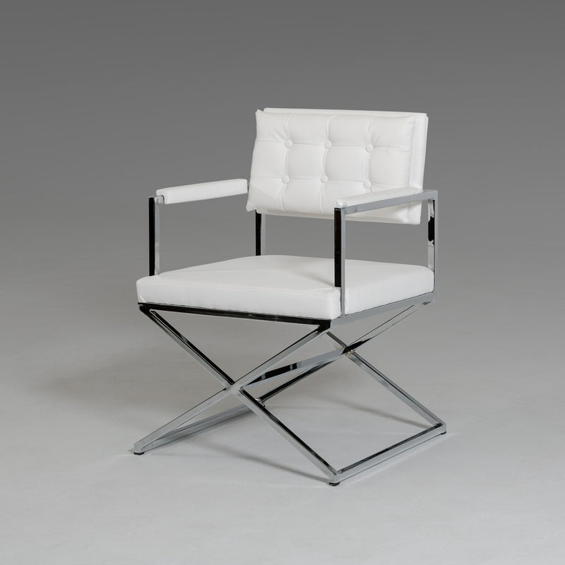 Modrest Cosme Modern Leatherette Dining Armchair