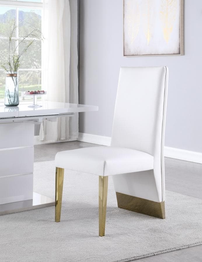 Porsha Faux Leather Dining Chair set of 2