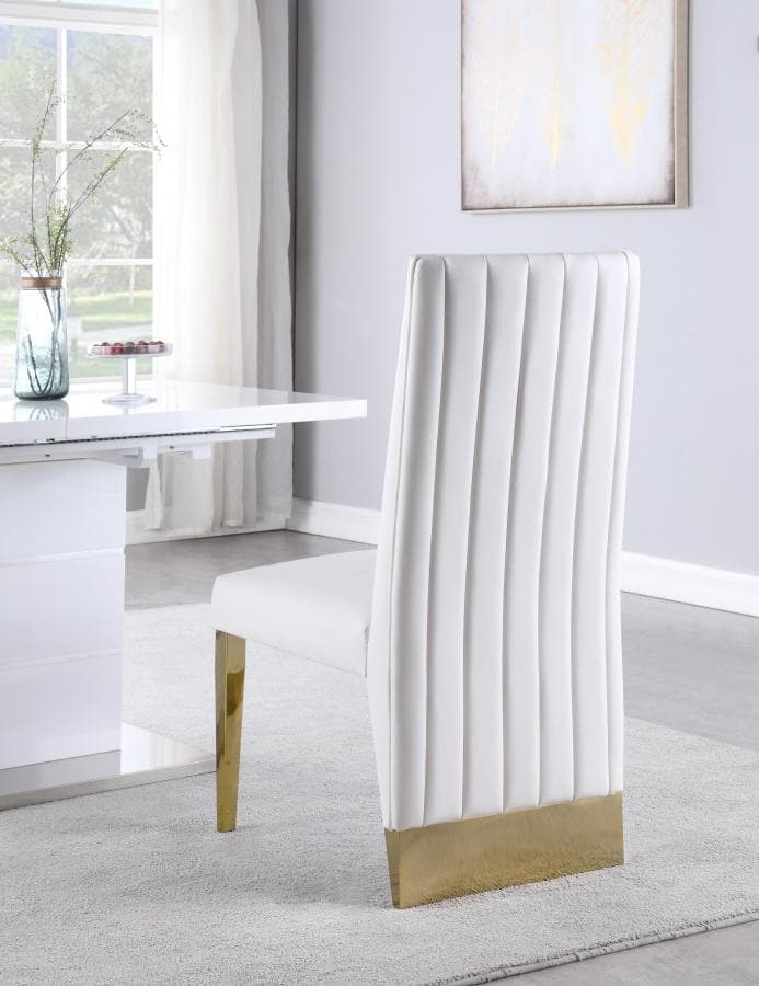 Porsha Faux Leather Dining Chair set of 2