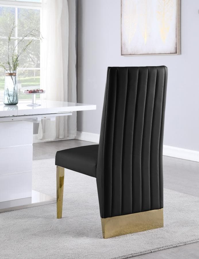 Porsha Faux Leather Dining Chair set of 2