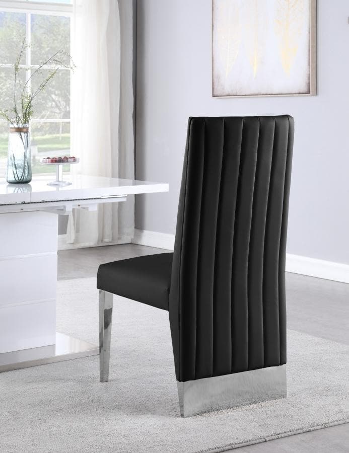 Porsha Faux Leather Dining Chair set of 2