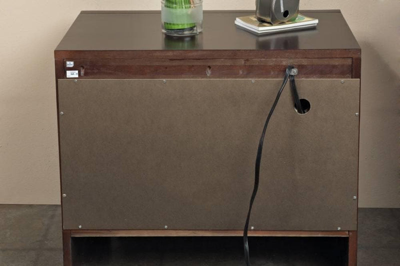 Element Nightstand with charging station