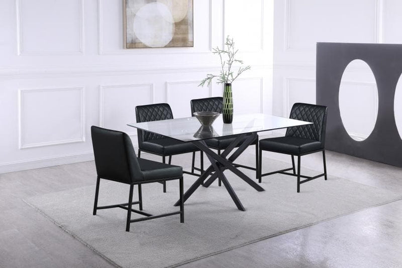 Bryce Faux Leather Dining Chair set of 2
