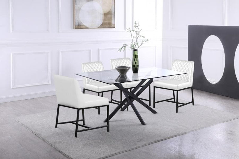 Bryce Faux Leather Dining Chair set of 2
