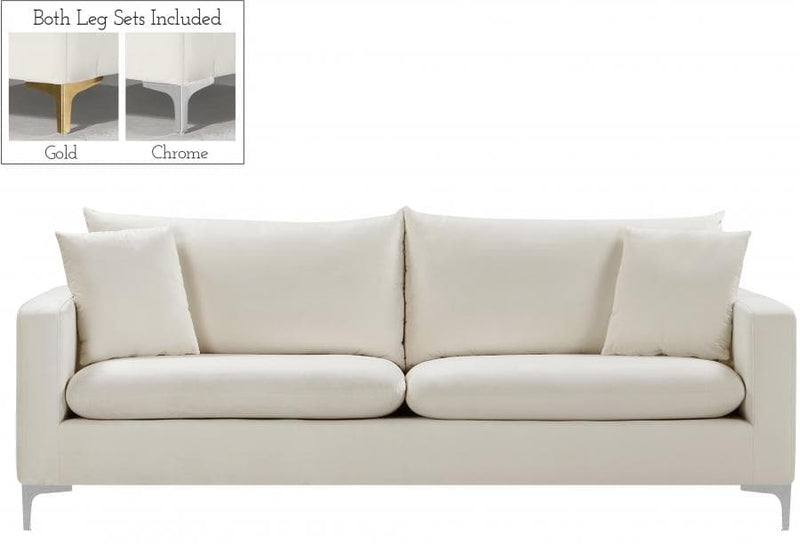 Naomi Velvet Sofa