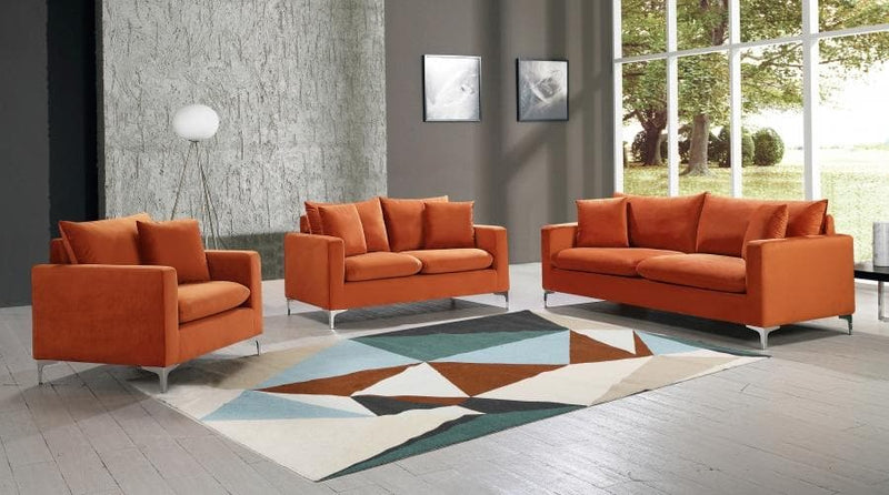 Naomi Velvet Sofa
