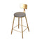 Nordic Golden Counter Stool