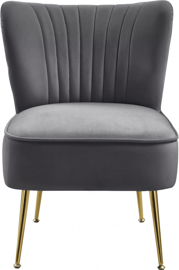 Tess Velvet Accent Chair