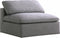 Serene Linen Deluxe Cloud Modular Overstuffed Armless Chair