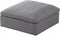 Serene Linen Deluxe Cloud Modular Overstuffed Ottoman